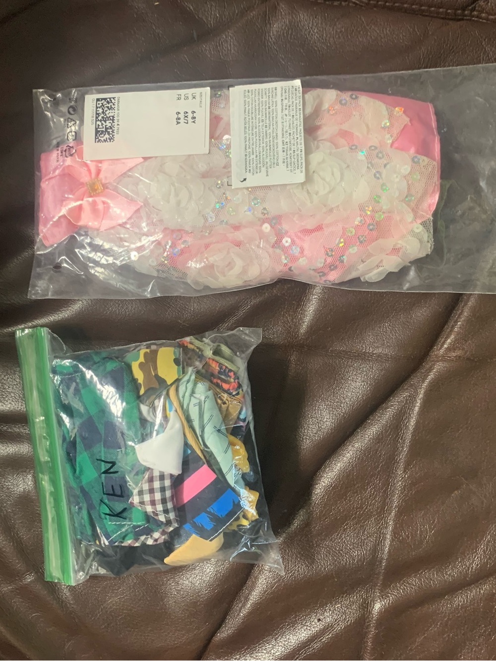 Ken and Barbie clothes